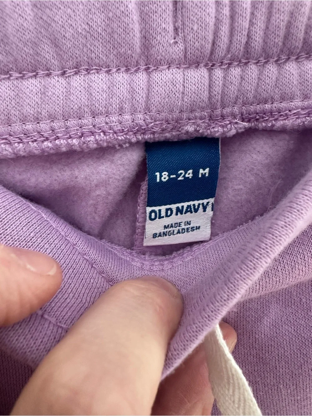 Old Navy elastic waistband
